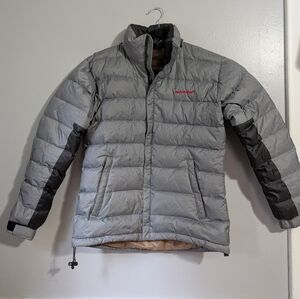 Mammut Insulated Down Puffer Jacket Gray & Black Women's M